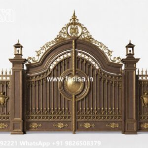 Office Gate Design, Compound Gate Price Main Gate Lighting In Outdoor