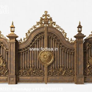 Small Main Gate Design, Different Gate Design Main Gate Lighting In Outdoor