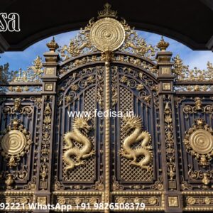 Compound Wall Gate Price, Main Door Iron Gate Design Main Gate Lighting In Outdoor