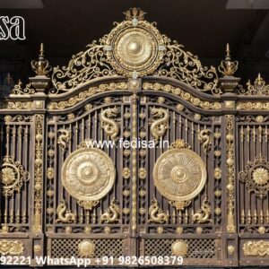 Mane Gate Design, Iran Main Gate Design Main Gate Lighting In Outdoor