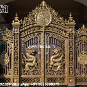 Mane Gate Design, New Design Gate 2026 Main Gate Lighting In Outdoor