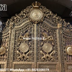 Simple Iron Gate Designs For Homes, Sliding Main Gate Design For Home Main Gate Lighting In Outdoor