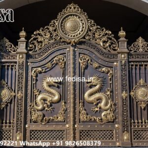 Mane Gate Design, Iron Gate For Main Door Main Gate Lighting In Outdoor