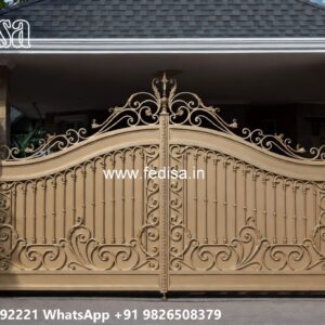 Compound Wall Gate Price, Front Gate Design For Small House Main Gate Lighting In Outdoor