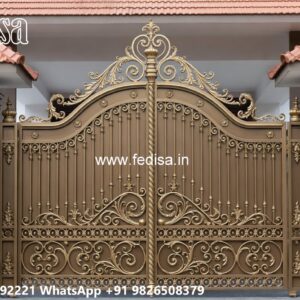 Steel Ke Gate Ki Design, Grill Gate Design Home Main Gate Lighting In Outdoor