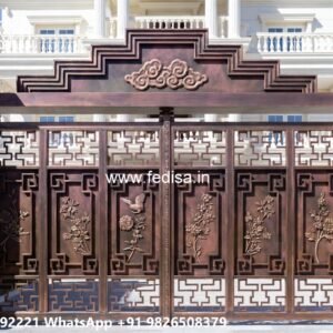 Main Gate Design 2071, Nice Gate Design Main Gate Lighting In Outdoor