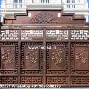 Small Main Gate Design, 10 Feet Main Gate Design Main Gate Lighting In Outdoor