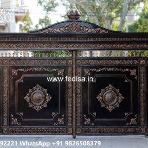 Small Main Gate Design, Barir Gate Design Main Gate Lighting In Outdoor