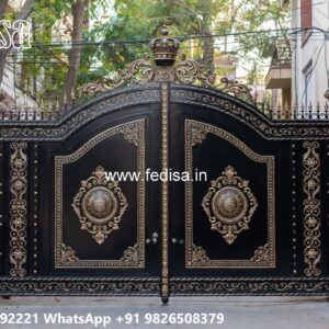 Security Gate Design, New Gate Design For Home Main Gate Lighting In Outdoor