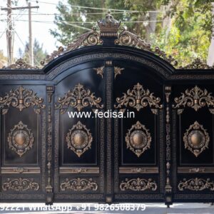 Lightweight Gate Design, Girl Gate Design Main Gate Lighting In Outdoor