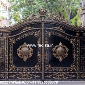 Office Gate Design, Home Grill Gate Main Gate Lighting In Outdoor