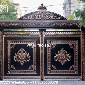 Mane Gate Design, Main Gate Simple Design For Home Main Gate Lighting In Outdoor