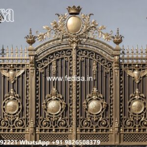 Steel Ke Gate Ki Design, Gate Design Catalogue Main Gate Lighting In Outdoor