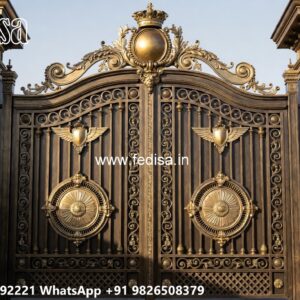 Main Gate Design 2083, Gate New Design 2026 Main Gate Lighting In Outdoor