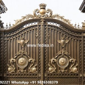 Compound Wall Gate Price, Door Gate Colour Main Gate Lighting In Outdoor