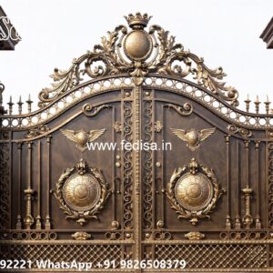 Simple Iron Gate Designs For Homes, Fancy Gate Ke Design Main Gate Lighting In Outdoor