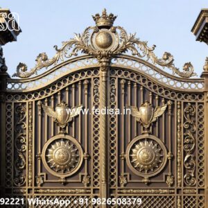 Main Gate Design 2085, Maharaja Gate Grill Main Gate Lighting In Outdoor