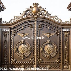 Mane Gate Design, Top Gate Design Main Gate Lighting In Outdoor
