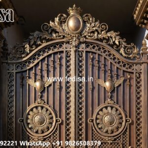 Lightweight Gate Design, Cnc Cutting Design For Gate Main Gate Lighting In Outdoor