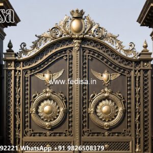Single Steel Gate Design, Home Gate Grill Design Main Gate Lighting In Outdoor