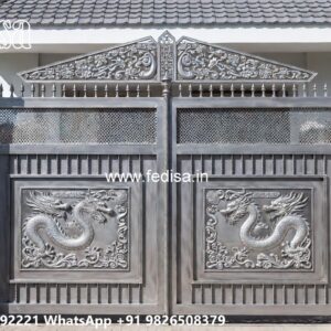 Office Gate Design, Gate Ke Upar Design Main Gate Lighting In Outdoor