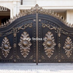 Office Gate Design, Front Gate And Wall Design Main Gate Lighting In Outdoor