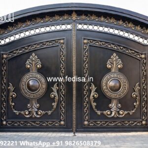 Compound Wall Gate Price, Gate Design Gate Main Gate Lighting In Outdoor