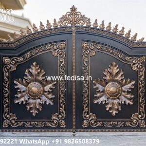 Compound Wall Gate Price, Design Gate Simple Main Gate Lighting In Outdoor