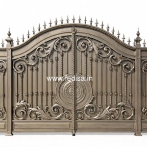 Small Main Gate Design, Modern Simple Gate Design Main Gate Lighting In Outdoor