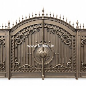 Compound Wall Gate Price, Aluminium Sliding Gates Designs Main Gate Lighting In Outdoor