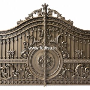 Steel Ke Gate Ki Design, Makan Gate Design Main Gate Lighting In Outdoor