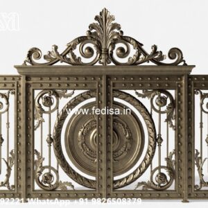 Main Gate Design 2099, Entrance Grill Gate Design Main Gate Lighting In Outdoor