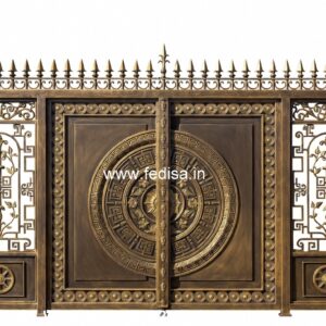 Office Gate Design, Gate Design Latest 2026 Main Gate Lighting In Outdoor