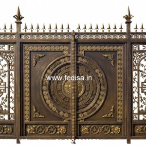 Small Main Gate Design, Main Gate Boundary Design Main Gate Lighting In Outdoor