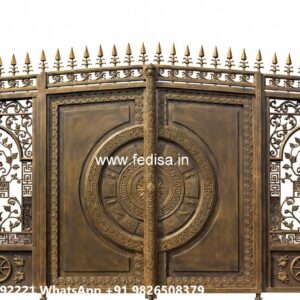Steel Ke Gate Ki Design, Garage Iron Gate Design Main Gate Lighting In Outdoor