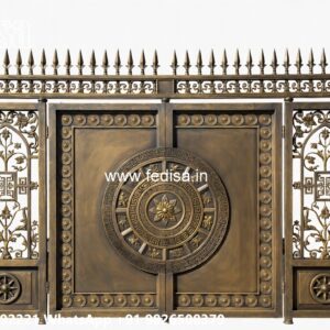 Simple Iron Gate Designs For Homes, Modern Gate Design For Small House Main Gate Lighting In Outdoor
