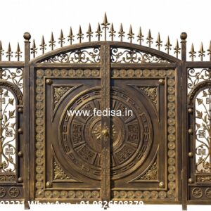 Mane Gate Design, Rod Gate Design Main Gate Lighting In Outdoor