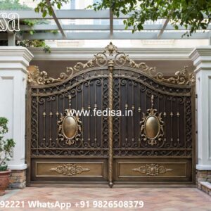 Security Gate Design, Laser Cutting Design For Gate Main Gate Lighting In Outdoor