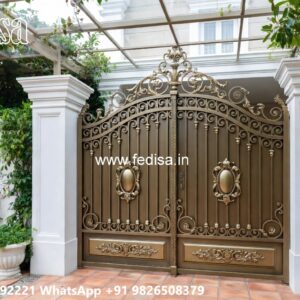 Main Gate Design 2110, New Grill Gate Design Main Gate Lighting In Outdoor