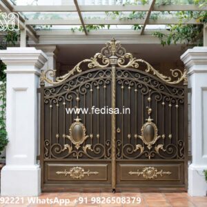 Security Gate Design, Design Of Main Gate In Iron Main Gate Lighting In Outdoor