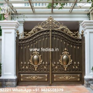 Main Gate Design 2111, House Boundary Gate Main Gate Lighting In Outdoor