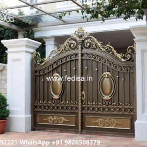 Steel Ke Gate Ki Design, Small House Main Gate Design Main Gate Lighting In Outdoor