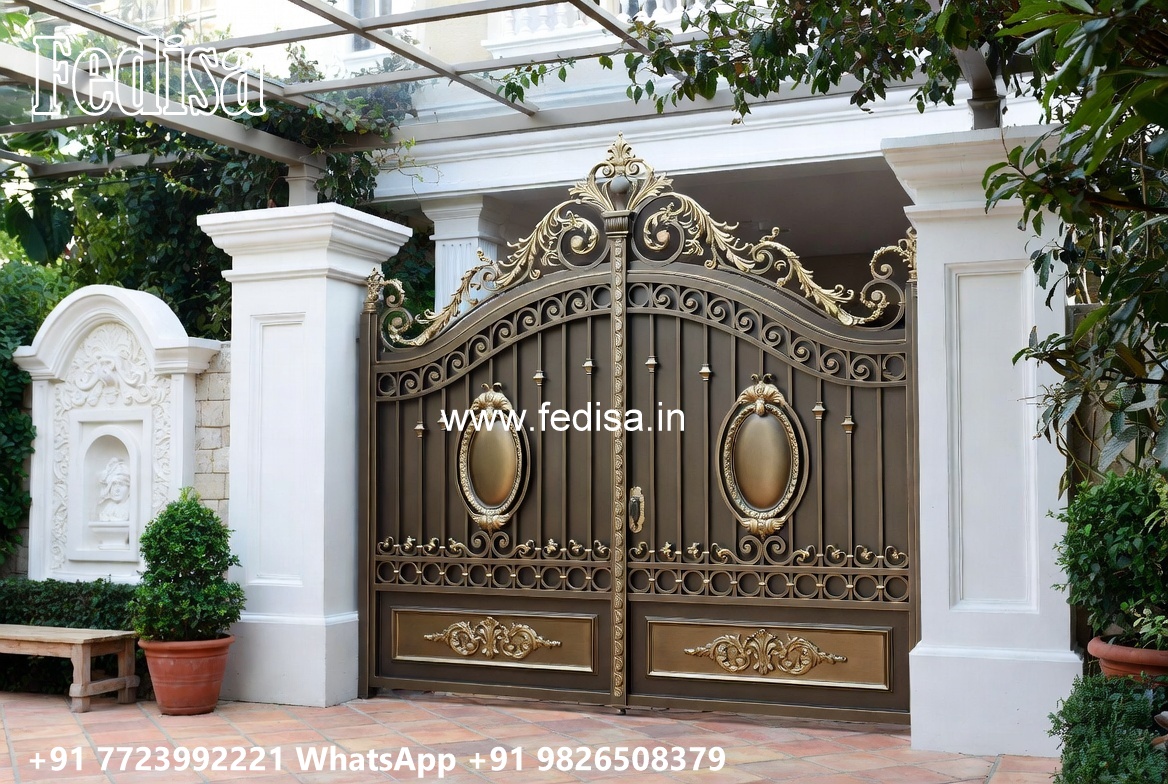 Steel Ke Gate Ki Design, Small House Main Gate Design Main Gate Lighting In Outdoor