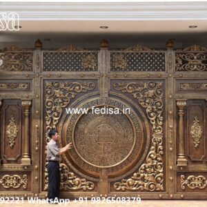 Simple Iron Gate Designs For Homes, Concrete Main Gate Design Main Gate Lighting In Outdoor