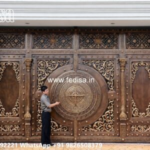 Simple Iron Gate Designs For Homes, Gate Construction Design Main Gate Lighting In Outdoor