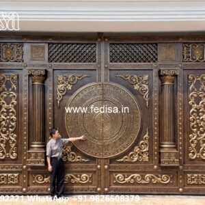 Security Gate Design, Naye Design Ka Gate Main Gate Lighting In Outdoor