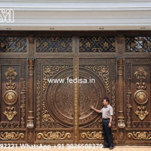 Single Steel Gate Design, Iron Main Gate Colour Design Main Gate Lighting In Outdoor