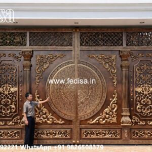 Steel Ke Gate Ki Design, Iron Main Gate Design For Home Main Gate Lighting In Outdoor