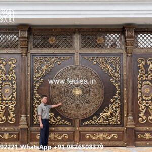 Compound Wall Gate Price, Compound Main Gate Design Main Gate Lighting In Outdoor