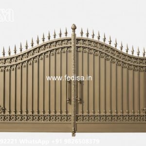 Security Gate Design, Simple Iron Main Gate Design Main Gate Lighting In Outdoor